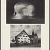 Oben: Zwinglis Helm, getragen in der Schlacht bei Kappel (Spezialaufnahme des Schweizerischen Landesmuseums, Zürich.) Unten: Die Klosterkirche von Kappel, in deren Nähe am II. Oktober 1531 die Zürcher Truppen von den katholischen Innerschweizern vernichtend geschlagen wurden, wobei viele der angesehensten Bürger, unter ihnen Zwingli, den Tod fanden, und wodurch die Reformation in der Schweiz zum Stillstand kam