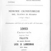 La Cronaca musicale