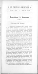 La Cronaca musicale
