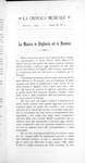 La Cronaca musicale