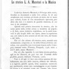 La Cronaca musicale