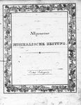 Allgemeine Musikalische Zeitung