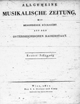 Allgemeine Musikalische Zeitung