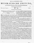 Allgemeine Musikalische Zeitung 