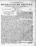 Allgemeine Musikalische Zeitung 