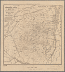 Adirondack survey, sketch showing the course of survey party, 1873