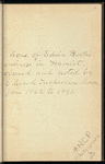 Shakespeare's tragedy of Hamlet as presented by Edwin Booth