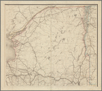 Post route map of the State of New York