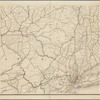 Post route map of the State of New York
