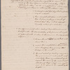 Gilbert Livingston’s notes for an address to the New York State Convention