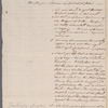 Gilbert Livingston’s notes for an address to the New York State Convention