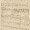Letter of 25 February 1782 from Samuel Crisp to Burney