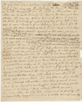 Letter of 25 February 1782 from Samuel Crisp to Burney