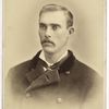 Unidentified man with mustache - wearing a overcoat- portrait