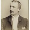 Unidentified man with mustache - wearing a suit - portrait