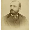 Unidentified man with mustache and whiskers- wearing a suit - portrait