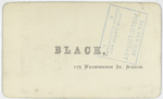 Unidentified baseball player with mustache, Boston.