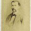 Unidentified man with mustache associated with baseball - wearing a suit and bow tie - portrait]
