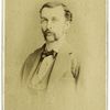 Unidentified man with mustache associated with baseball - wearing a suit and bow tie - portrait