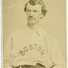Unidentified baseball player with mustache, Boston.