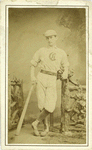 Unidentified baseball player, C.