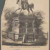 Monument to William III, King of Prussia, erected at Konigsberg, in 1851