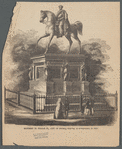 Monument to William III, King of Prussia, erected at Konigsberg, in 1851