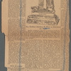 Das denkmal Christian de Wet's in Schierstein am Rhein