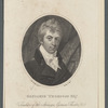 Benjamin Thompson Esqr. Translator of the Stranger, German theatre, &c
