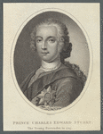 Prince Charles Edward Stuart. The young pretender, in 1745