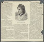 The late princess Wilhelm of Wurtemberg, sister to the Duchess of Albany