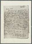 Letter addressed to "My Dear Brother" signed by John Wesley