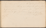 Daniel Phoenix, Jr. receipt book