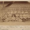 Philadelphia Baseball Team, McLaughlin, Farrar, Casey, Buffinton, Mulvey, Fogarty, Andrews, Gunning, Devlin, Wood, Manager Wright, McGuire, Capt. Irwin, Lyons, Clements, Maul, Gibson, Ferguson