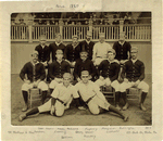 Philadelphia Baseball Club, 1887, Capt. Irwin, Maul, McGuire, Wood, Fogarty, Ferguson, Buffinton, Farrar, Gunning, H. Wright, Clements, Bastian, Mulvey