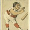A close affair, hugging the bat