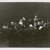 Martha Scott (bride), John Craven (groom), and Frank Craven (center-rear) in the stage production Our Town