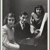 Maro and Anahid Ajemian with Alan Hovhaness at piano