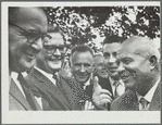Benny Goodman with Nikita Khrushchev and aides