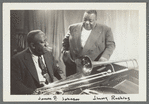 James P. Johnson and Jimmy Rushing at Office of War Information broadcast