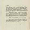 Letter from George Avakian (as Walter Mitty) to James Thurber
