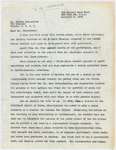 Draft of letter from George Avakian to Nikita Khrushchev