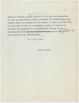 Draft of letter from George Avakian to Nikita Khrushchev