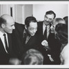 George Avakian, Duke Ellington, unidentified, Lotte Lenya, and Anahid Ajemian at Town Hall