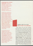 Music For Moderns handbill