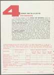 Music For Moderns handbill