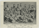 University of Michigan Base Ball Club, 1896 University of Virginia, Base Ball Club, 1896