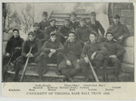 University of Michigan Base Ball Club, 1896 University of Virginia, Base Ball Club, 1896