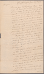 Yates, Christopher P., addressed to Hon. Abraham Yates Esquire, New York