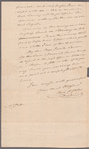Yates, Christopher P., addressed to Hon. Abraham Yates Esquire, New York